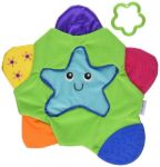 Imagen de Mantita Estrella Apego Texturas Mordillos Bebés Multicolor Multicolor Estrella