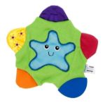 Imagen de Mantita Estrella Apego Texturas Mordillos Bebés Multicolor Multicolor Estrella