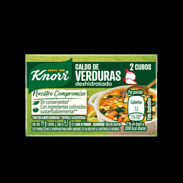Imagen de Caldos Verdura Knorr 2 Cubos