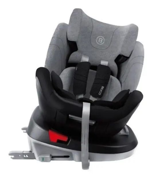 Imagen de Butaca Infantil Para Auto Biuco Bc800f Gris Y Negro