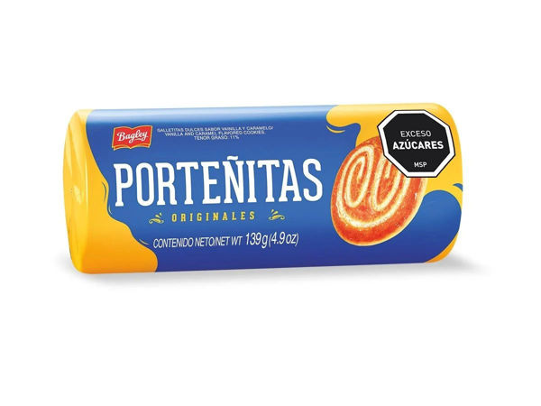 Imagen de Galletas Bagley Porteñitas 130 gr