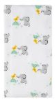 Imagen de Pack X4 Provecheros Algodón Franela Suaves Absorbentes Bebes Gris