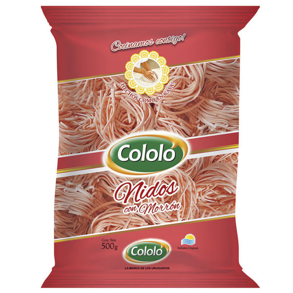 Imagen de Fideos Cololo Nidos C/morron 500 gr