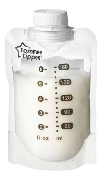 Imagen de Pack 35 Bolsas C/tapa Almacenar Leche Bebes Preesterilizadas