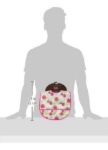 Imagen de Babero Impermeable Con Bolsillo Y Cierre De Botones Jjcole  Pink Blush