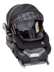Imagen de Coche Con Babysilla, Moises, Base Para Auto Y Barra Bebes Negro Gris