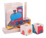 Imagen de Juguete Puzzle Ábaco Medios De Transporte Bigjigs Niños 12m+ 10