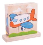 Imagen de Juguete Puzzle Ábaco Medios De Transporte Bigjigs Niños 12m+ 10
