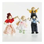 Imagen de Juguetes Articulados Mi Familia Madera Juego Niños 3 Años+