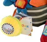 Imagen de Juego Tela Didáctico Zebra Con Texturas Sonidos Dolce Toys