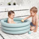 Imagen de Piscina Bañito Inflable Desde Recién Nacido Babymoov Bebes Celeste