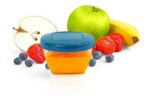 Imagen de Pack X 4 Bowls Multicolor Bebes Comida 120 Ml Babymoov Taper