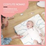 Imagen de Colchon De Viaje Con Bolsa Babymoov Espuma Bebes Compacto Blanco