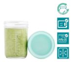 Imagen de Pack X 4 Bowls De Vidrio 220ml Comida Bebes Babymoov Papilla