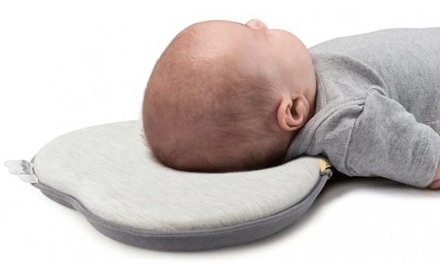 Imagen de Soporte De Bebé Almohada Corazón Babymoov Gris Protector