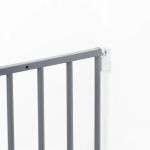 Imagen de Portón Barrera Seguridad Extensible Bebes Fácil Instalación Gris