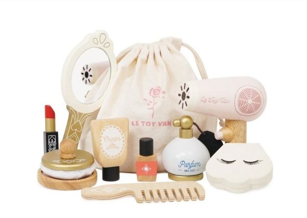 Imagen de Bolsa Cosméticos De Madera Juego Niños 3 Años+ Belleza