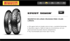 Imagen de Cubierta Moto 110/70-17 Pirelli Sport Demon Delantera