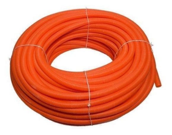 Imagen de Caño corrugado elect. naranja 50mm rollo 25mts - Ynter Industrial