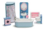 Imagen de Le Toy Van Juego De Baño Madera Para Casa De Muñecas