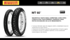 Imagen de Cubierta Moto 90/90-21 Pirelli Mt60 Tt