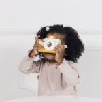 Imagen de Cámara De Fotos Con Lentes Multicolor Madera Bebes 18 Meses+