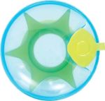 Imagen de Plato Térmico Buba Prato Redondo 1 Unidad Bebes 6 M+ Ventosa Cian Liso