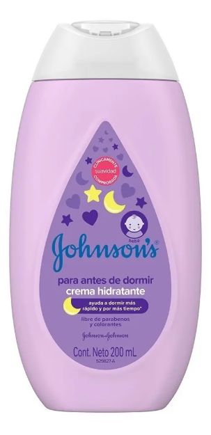 Imagen de Crema Hidratante Johnson Antes De Dormir Niños Menores  6 +