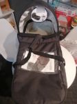 Imagen de Moisés Zapato Camita Viaje Con Capota Bebés 0 A 6 Meses Gris Oscuro