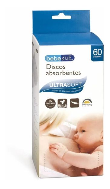Imagen de Almohadillas Absorbentes Anatómicas Ultrafina Maternales 60u