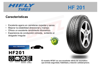 Imagen de Cubierta 195/50/15 Hifly Perfil Bajo