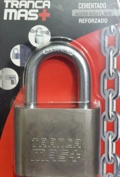 Imagen de Candado Acero Niquelado 50mm Trancamas - Ynter
