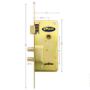 Imagen de Cerradura Star 210 Doble Perno Reforzad Prof. Ynter Ind.