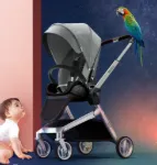 Imagen de Coche Con Babysilla Adaptadores Base Isofix Biuco Bebes Atom