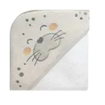 Imagen de Toalla Con Capucha De Algodon Bebes Tamaño 76 X 76 Cm