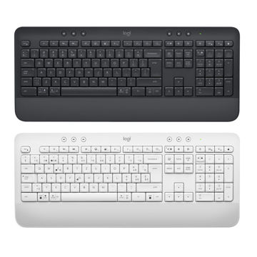Imagen de Teclado Inalámbrico + Bluetooth Logitech Signature K650 en Español