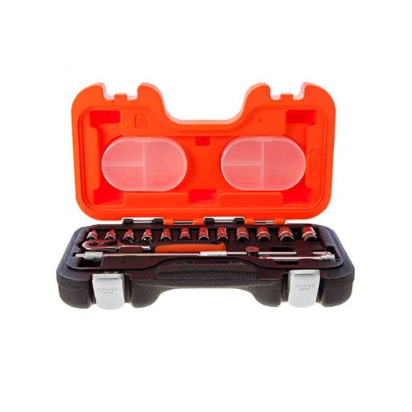 Imagen de Juego de Dados Y Acc. Bahco enc 1/4" 4a13mm c/maletin -Ynter