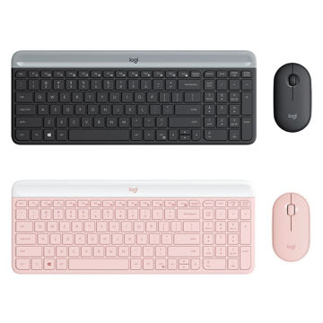 Imagen de Kit Logitech Teclado y Mouse MK470 en Español