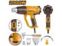 Imagen de Pistola de Calor 2000W C/Set de Boquillas Ingco - Ynter Industrial