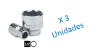 Imagen de Bocallave Stanley enc. 1/2 hexa 15mm X3 UnI - Ynter Industrial