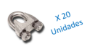 Imagen de Apreta cables 6mm 1/4" x 20 Uni. - Ynter Industrial