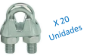Imagen de Apreta cables 8mm 5/16" x 20 uni.- Ynter Industrial