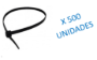 Imagen de Precinto Abrazadera Negra 4 X 120 Mm Bolsa 100uni - Ynter
