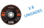 Imagen de Discos Flap De Desbaste Y Pulido G-100 Gladiator Pro- Ynter