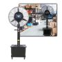 Imagen de Ventilador De Pie C/Nebulizador De Agua Tanque Negro - Ynter