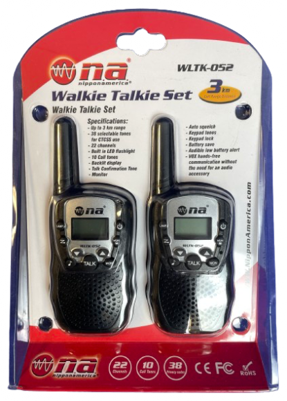 Imagen de Walkie Talkie handt Kit X2un 3km distancia- Ynter Industrial