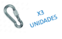 Imagen de Mosqueton Galv C/rosca 11 X 120mm - Ynter Industrial