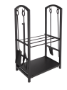 Imagen de Leñero C/ Atizadores 4 Piezas 40X30X73CM - Ynter Industrial