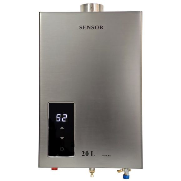Imagen de Calefon a gas 20lt Sensor tiro balanceado/forzado interior- Ynter