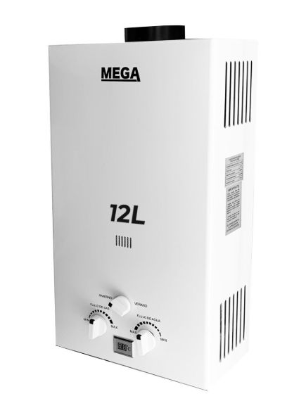 Imagen de Calefon instantáneo Mega 12lts tiro natural-Ynter Industrial